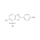 2-(4-Aminophenyl)-6-methylbenzothiazole-7-sulphonic acid